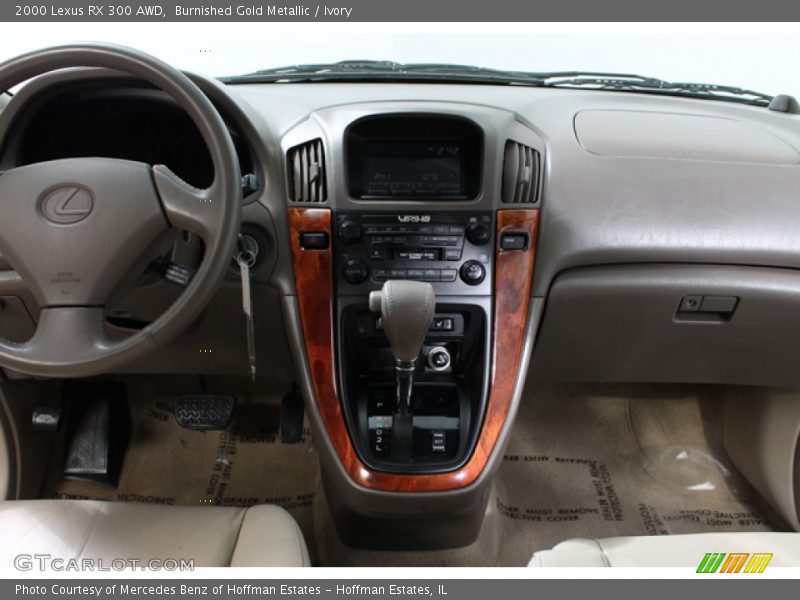 Burnished Gold Metallic / Ivory 2000 Lexus RX 300 AWD