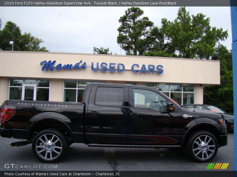 Tuxedo Black / Harley Davidson Lava Red/Black 2010 Ford F150 Harley-Davidson SuperCrew 4x4