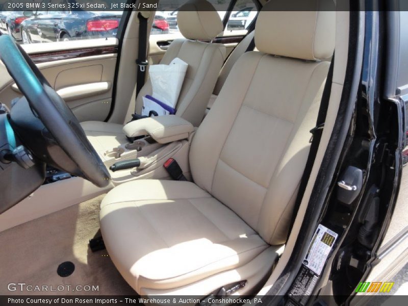 Jet Black / Sand 2005 BMW 3 Series 325xi Sedan