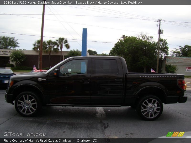 Tuxedo Black / Harley Davidson Lava Red/Black 2010 Ford F150 Harley-Davidson SuperCrew 4x4