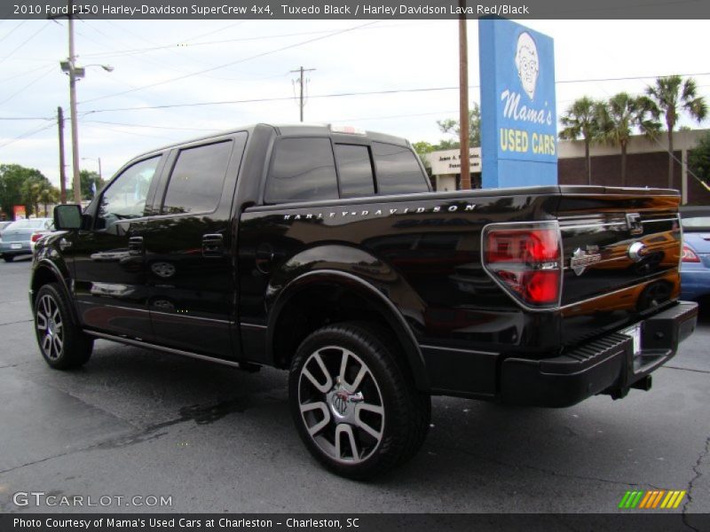 Tuxedo Black / Harley Davidson Lava Red/Black 2010 Ford F150 Harley-Davidson SuperCrew 4x4