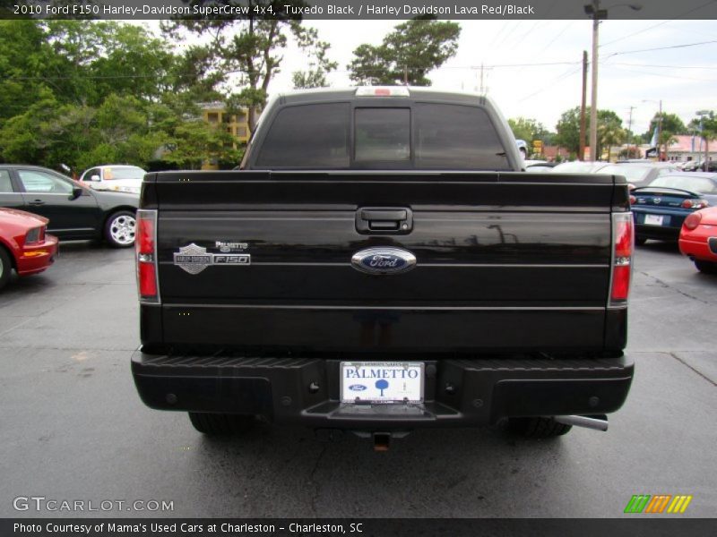 Tuxedo Black / Harley Davidson Lava Red/Black 2010 Ford F150 Harley-Davidson SuperCrew 4x4