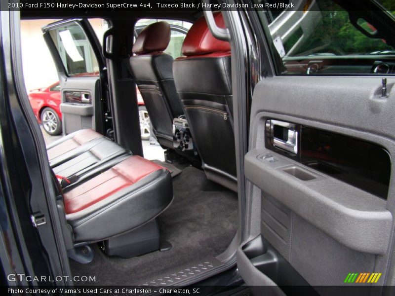 Tuxedo Black / Harley Davidson Lava Red/Black 2010 Ford F150 Harley-Davidson SuperCrew 4x4