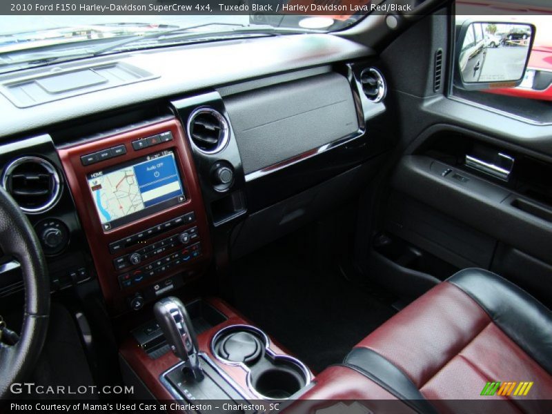 Tuxedo Black / Harley Davidson Lava Red/Black 2010 Ford F150 Harley-Davidson SuperCrew 4x4