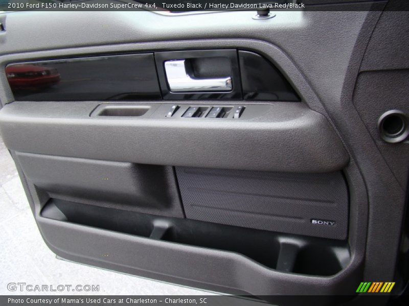 Tuxedo Black / Harley Davidson Lava Red/Black 2010 Ford F150 Harley-Davidson SuperCrew 4x4