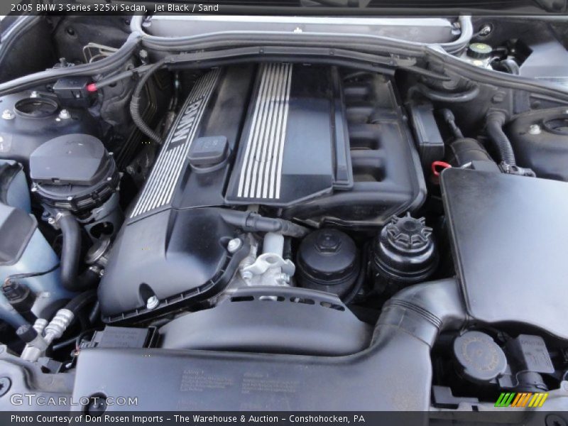 Jet Black / Sand 2005 BMW 3 Series 325xi Sedan