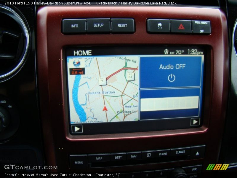 Navigation of 2010 F150 Harley-Davidson SuperCrew 4x4