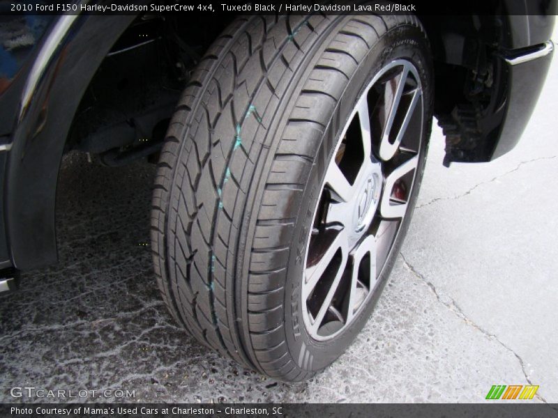 Tuxedo Black / Harley Davidson Lava Red/Black 2010 Ford F150 Harley-Davidson SuperCrew 4x4