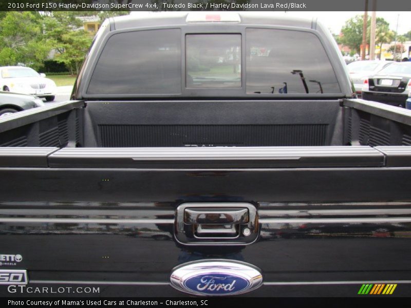 Tuxedo Black / Harley Davidson Lava Red/Black 2010 Ford F150 Harley-Davidson SuperCrew 4x4