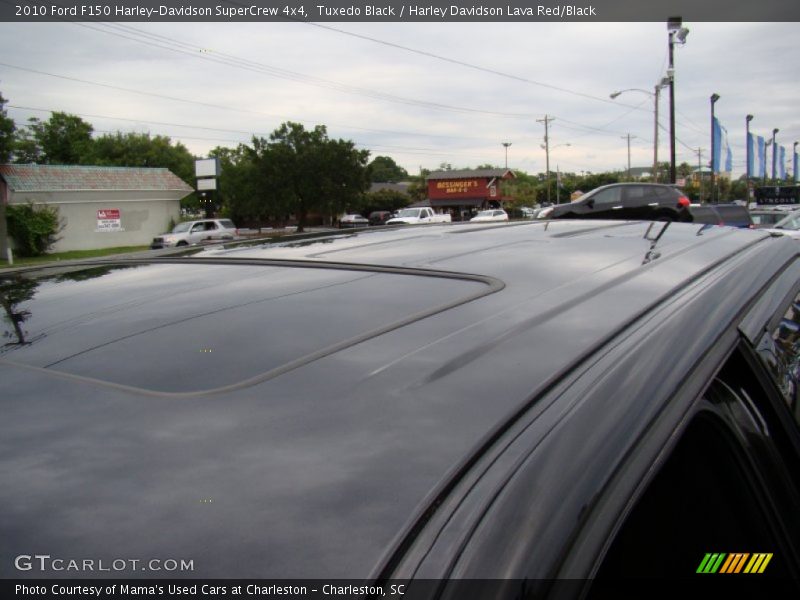 Tuxedo Black / Harley Davidson Lava Red/Black 2010 Ford F150 Harley-Davidson SuperCrew 4x4