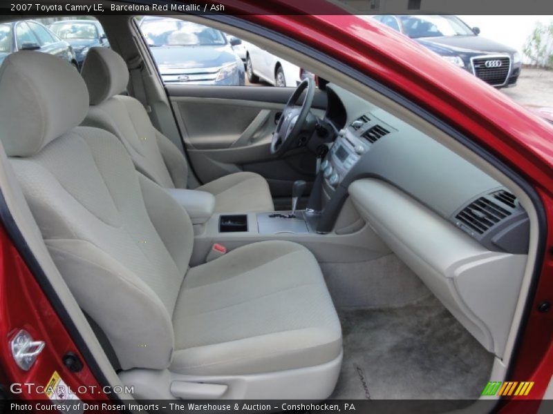 Barcelona Red Metallic / Ash 2007 Toyota Camry LE