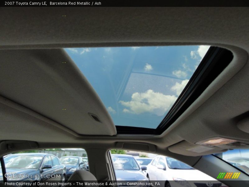 Barcelona Red Metallic / Ash 2007 Toyota Camry LE