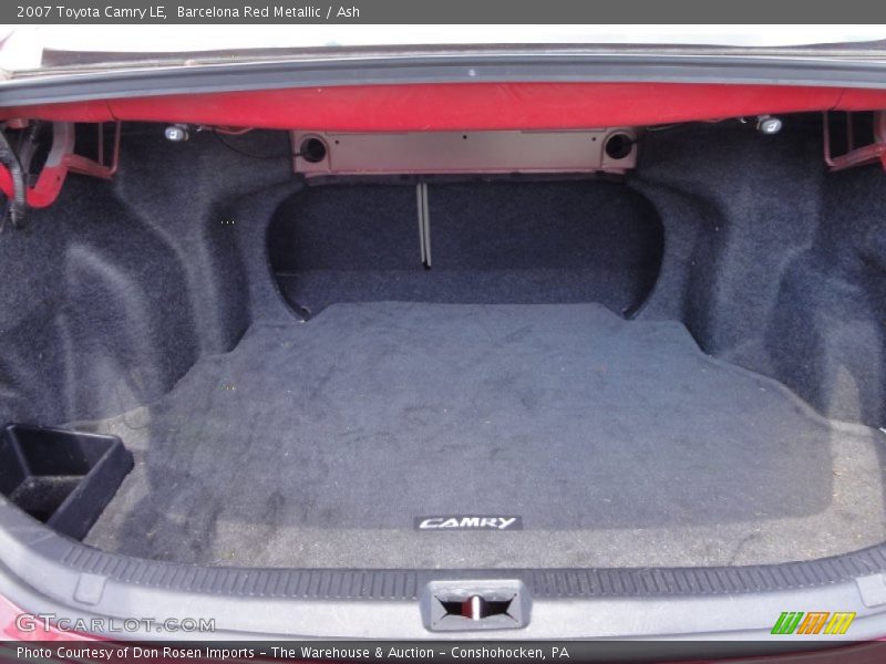Barcelona Red Metallic / Ash 2007 Toyota Camry LE
