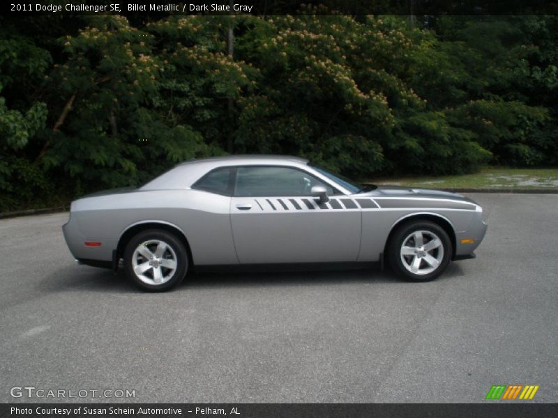 Billet Metallic / Dark Slate Gray 2011 Dodge Challenger SE