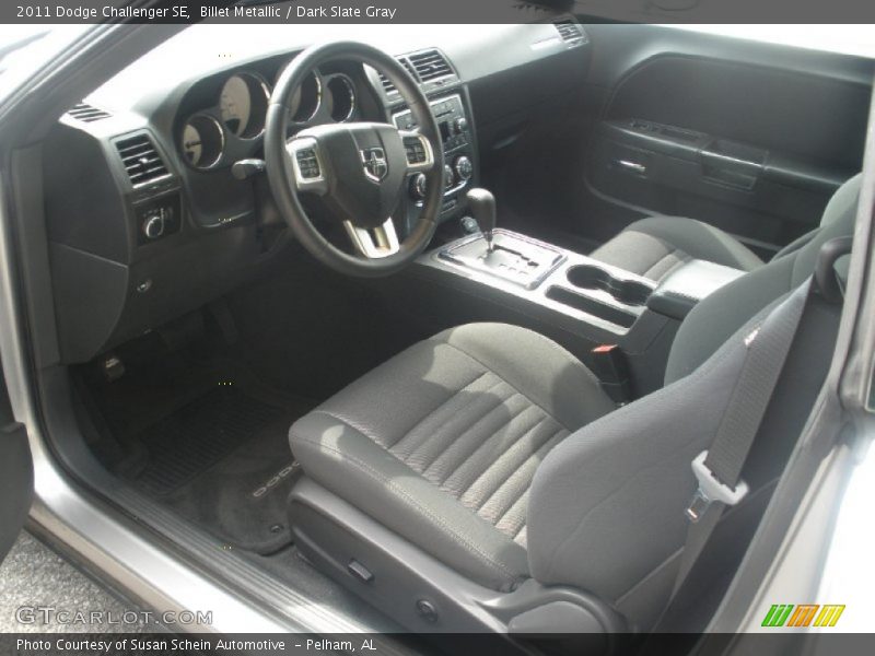 Billet Metallic / Dark Slate Gray 2011 Dodge Challenger SE
