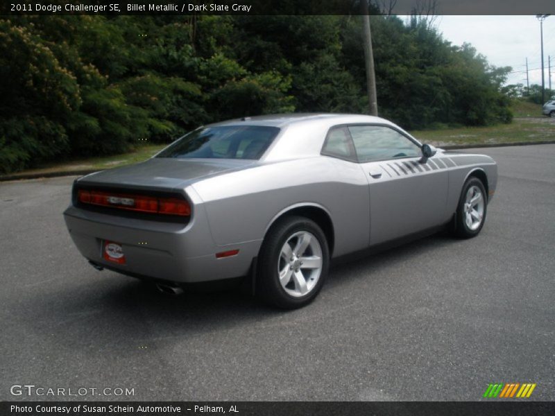 Billet Metallic / Dark Slate Gray 2011 Dodge Challenger SE