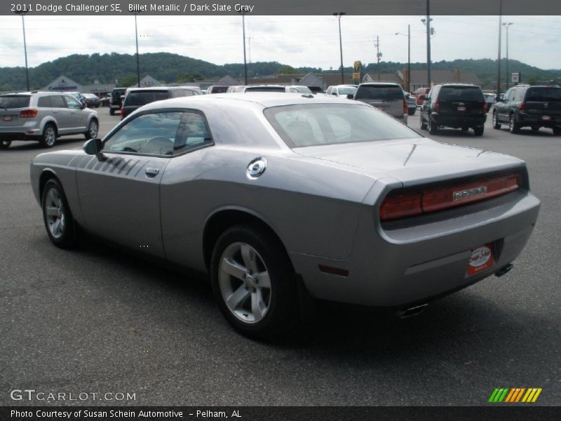 Billet Metallic / Dark Slate Gray 2011 Dodge Challenger SE