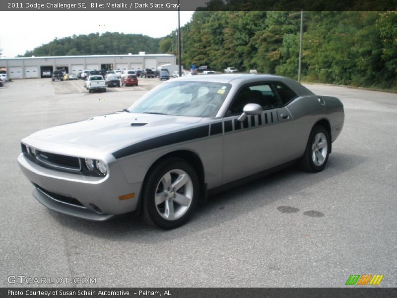 Billet Metallic / Dark Slate Gray 2011 Dodge Challenger SE