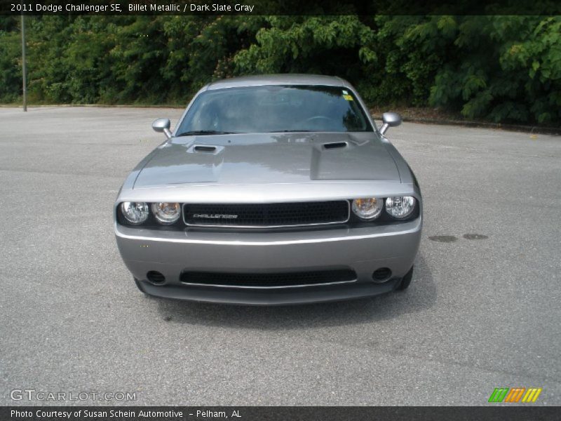 Billet Metallic / Dark Slate Gray 2011 Dodge Challenger SE