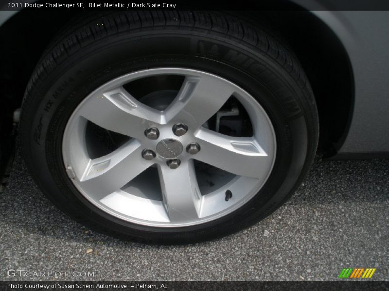 Billet Metallic / Dark Slate Gray 2011 Dodge Challenger SE