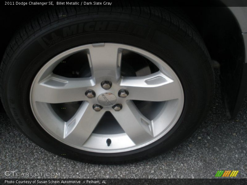 Billet Metallic / Dark Slate Gray 2011 Dodge Challenger SE