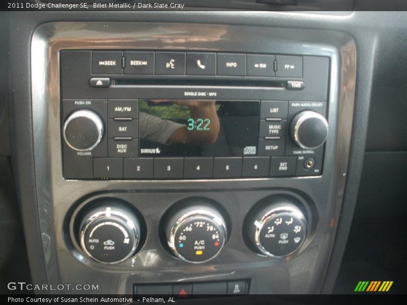 Billet Metallic / Dark Slate Gray 2011 Dodge Challenger SE