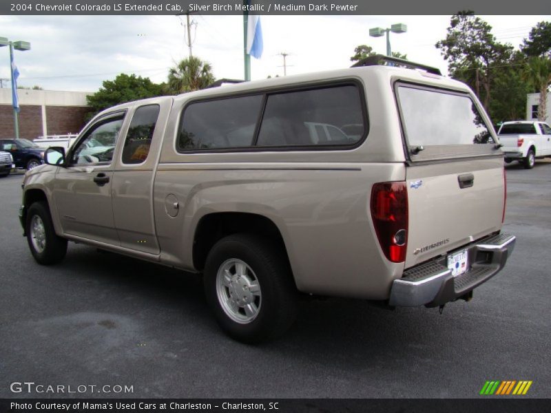 Silver Birch Metallic / Medium Dark Pewter 2004 Chevrolet Colorado LS Extended Cab