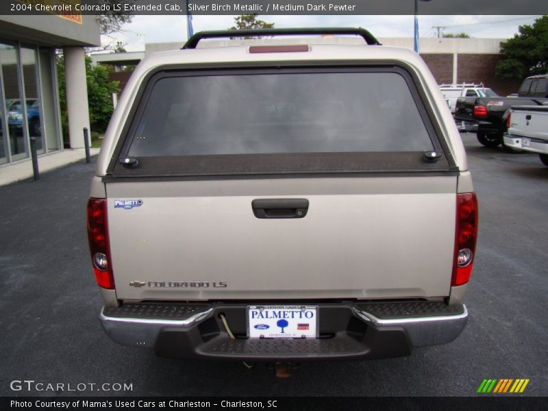 Silver Birch Metallic / Medium Dark Pewter 2004 Chevrolet Colorado LS Extended Cab