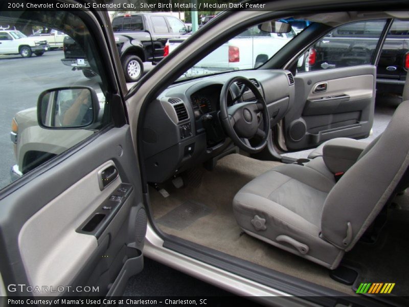 Silver Birch Metallic / Medium Dark Pewter 2004 Chevrolet Colorado LS Extended Cab