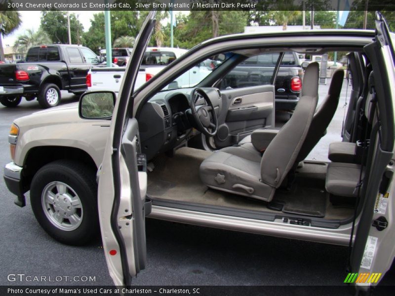 Silver Birch Metallic / Medium Dark Pewter 2004 Chevrolet Colorado LS Extended Cab