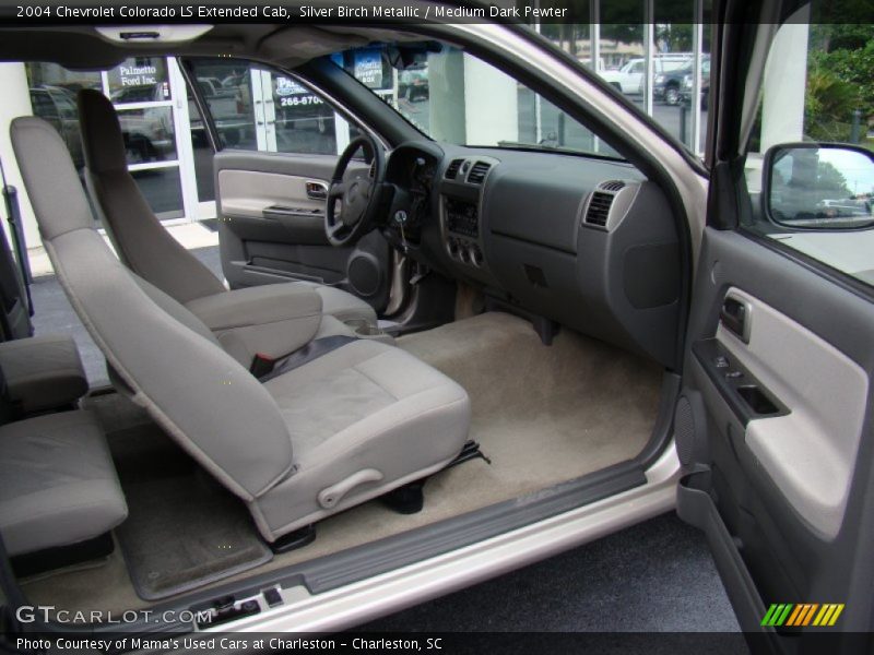 Silver Birch Metallic / Medium Dark Pewter 2004 Chevrolet Colorado LS Extended Cab