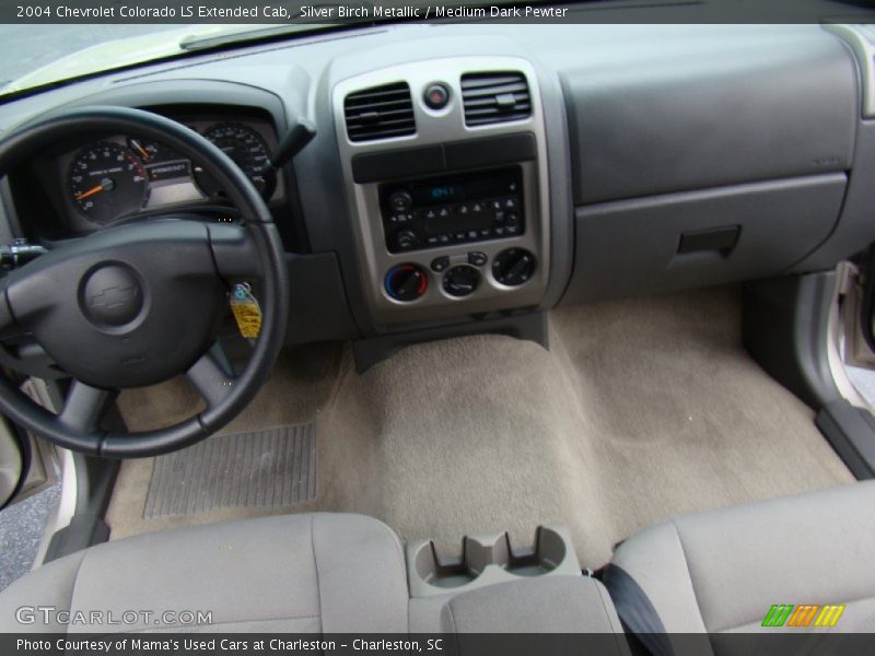 Silver Birch Metallic / Medium Dark Pewter 2004 Chevrolet Colorado LS Extended Cab