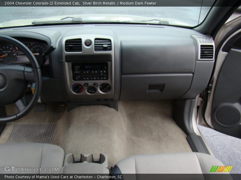 Silver Birch Metallic / Medium Dark Pewter 2004 Chevrolet Colorado LS Extended Cab
