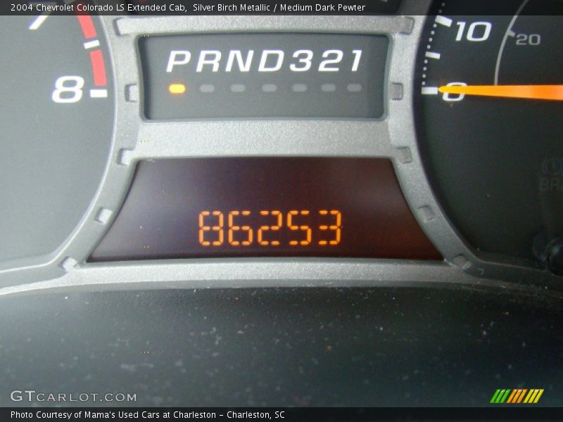 Silver Birch Metallic / Medium Dark Pewter 2004 Chevrolet Colorado LS Extended Cab
