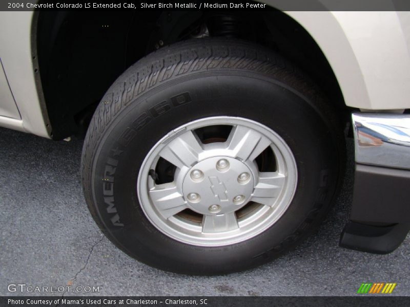 Silver Birch Metallic / Medium Dark Pewter 2004 Chevrolet Colorado LS Extended Cab