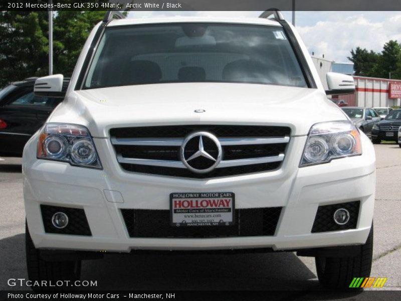 Arctic White / Black 2012 Mercedes-Benz GLK 350 4Matic