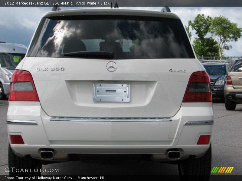 Arctic White / Black 2012 Mercedes-Benz GLK 350 4Matic