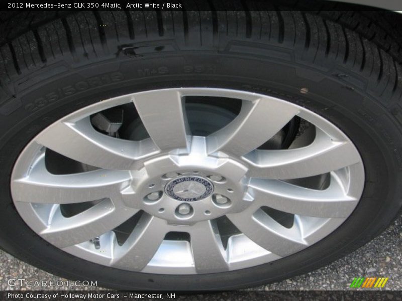 Arctic White / Black 2012 Mercedes-Benz GLK 350 4Matic