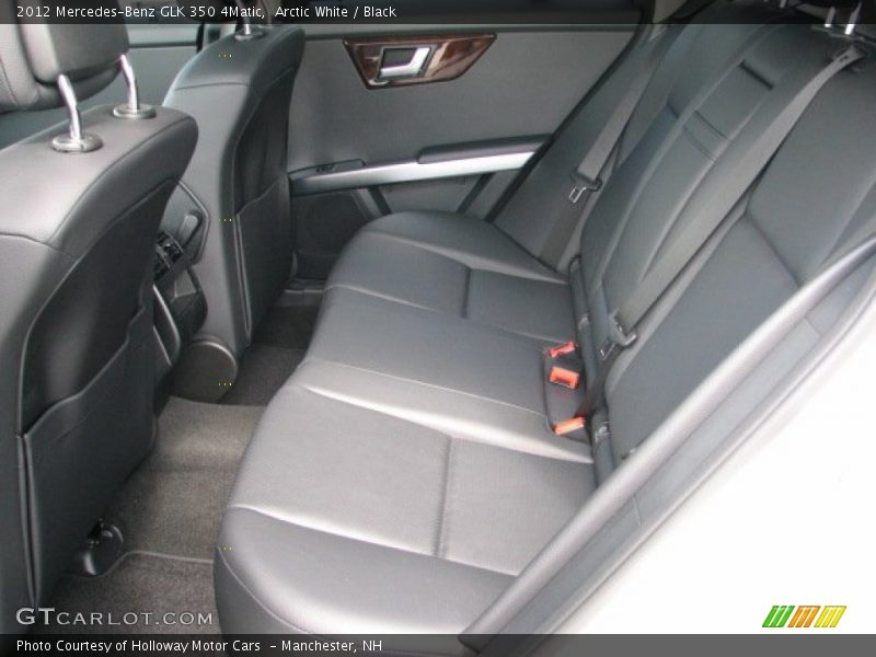 Arctic White / Black 2012 Mercedes-Benz GLK 350 4Matic