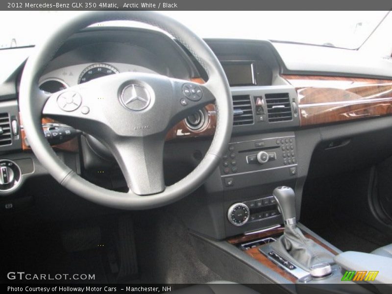 Arctic White / Black 2012 Mercedes-Benz GLK 350 4Matic