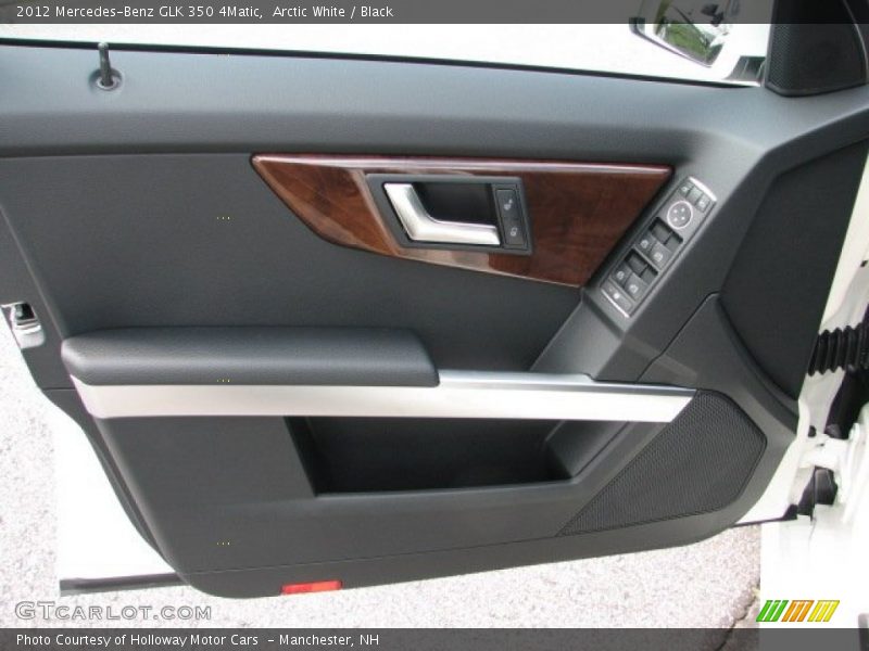 Arctic White / Black 2012 Mercedes-Benz GLK 350 4Matic