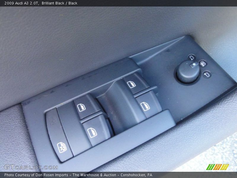 Brilliant Black / Black 2009 Audi A3 2.0T