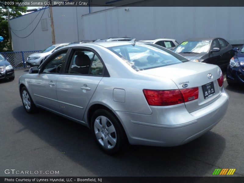 Bright Silver / Gray 2009 Hyundai Sonata GLS