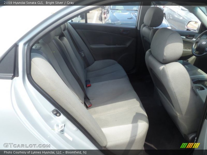 Bright Silver / Gray 2009 Hyundai Sonata GLS
