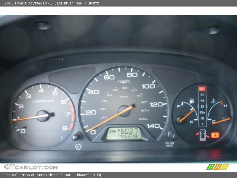 Sage Brush Pearl / Quartz 2003 Honda Odyssey EX-L