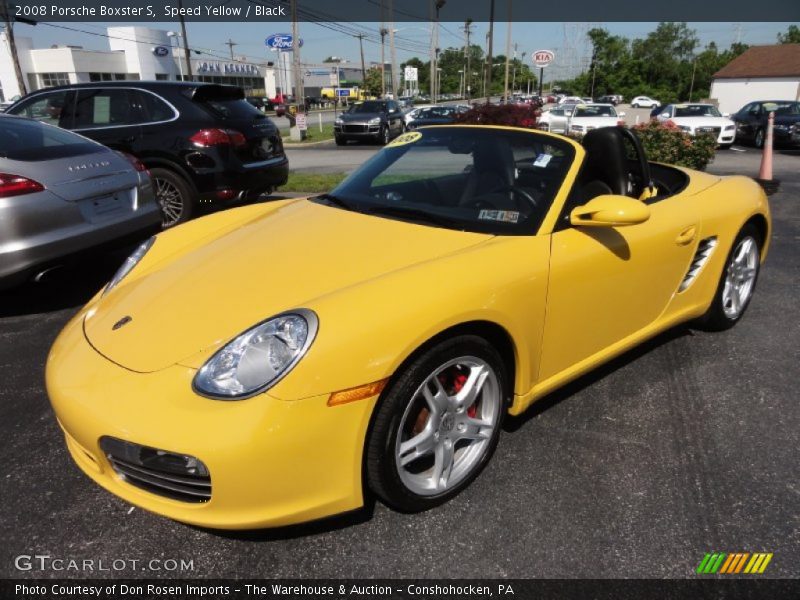 Front 3/4 View of 2008 Boxster S