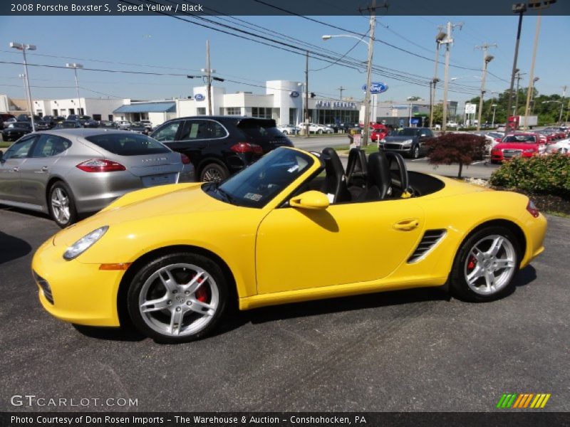  2008 Boxster S Speed Yellow