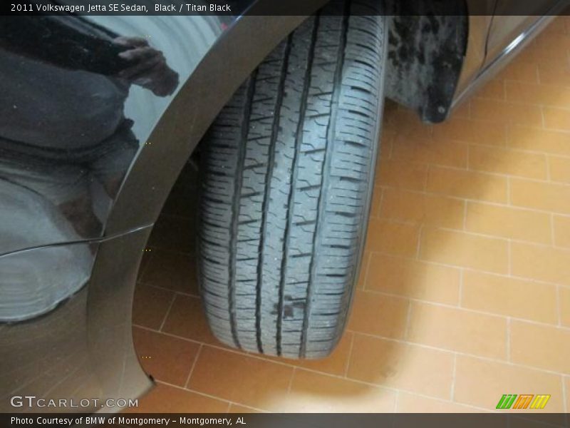 Black / Titan Black 2011 Volkswagen Jetta SE Sedan