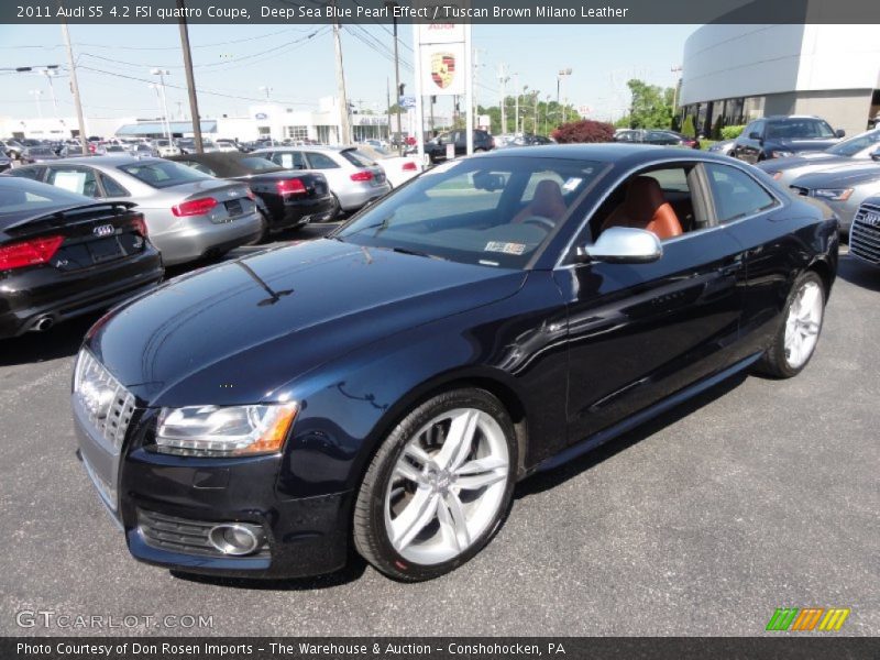 Front 3/4 View of 2011 S5 4.2 FSI quattro Coupe