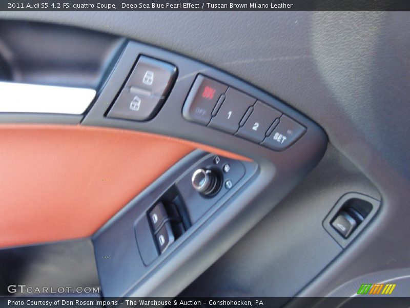 Deep Sea Blue Pearl Effect / Tuscan Brown Milano Leather 2011 Audi S5 4.2 FSI quattro Coupe